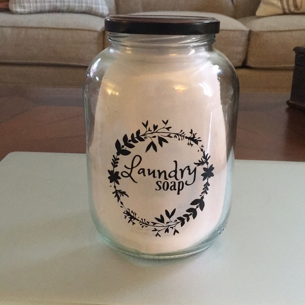 Handmade Laundry Soap Container